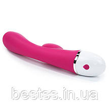 Вібратор із кліторальним стимулятором Dreamer Rechargeable Vibrator, фото 5
