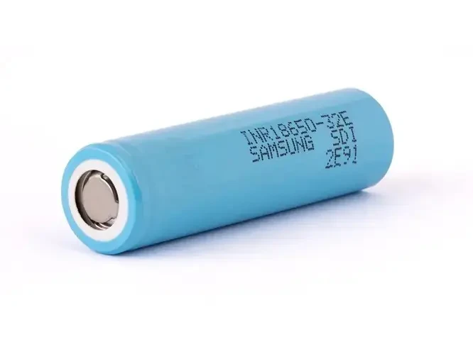 Акумулятор Samsung INR 18650 32E, 6.4A, 3200 mAh, 3,7V, 1 шт., ТІЛЬКИ ОРИГИНАЛ