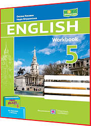 5 клас нуш. Англійська мова. Робочий зошит до підручника Мітчелл Full Blast. Давиденко. ПІП
