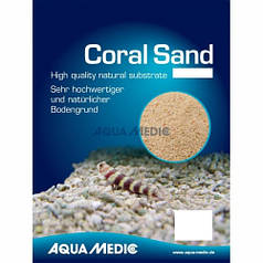 Ґрунт коралова крихта Aqua Medican Coral Sand 10 - 29 мм 25 кг