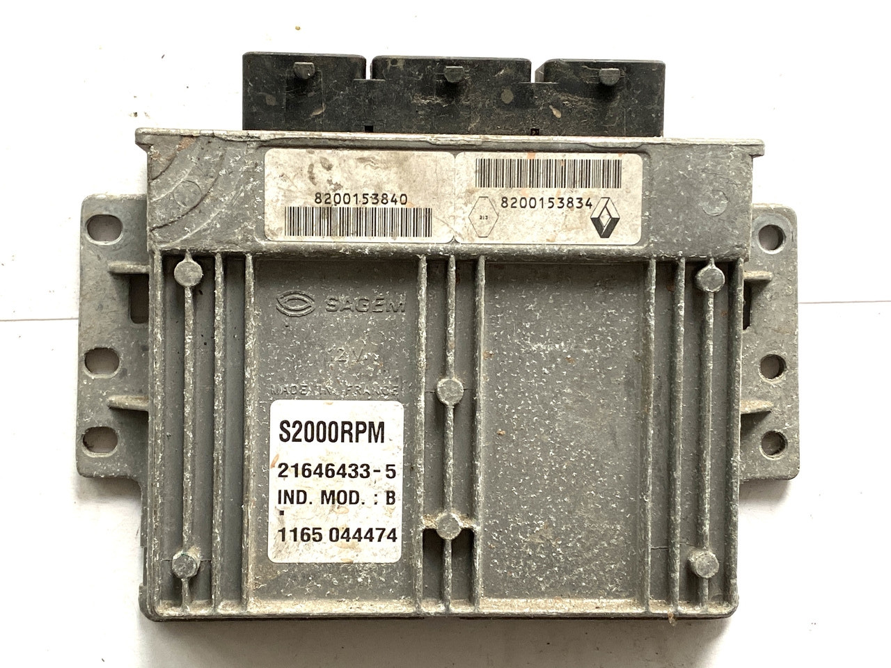 Електронний блок керування 8200153834 / 8200153840 / S2000RPM / 21646433-5