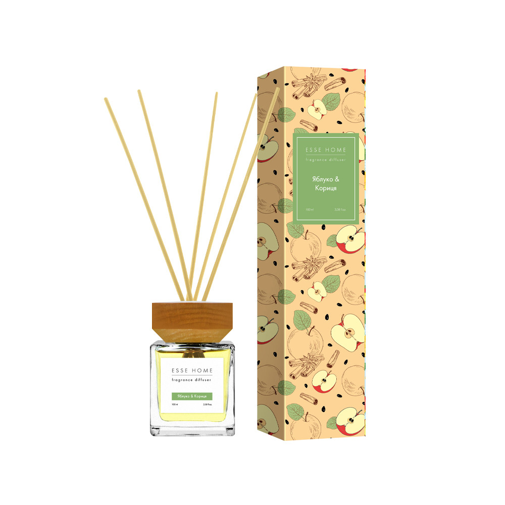 Дифузор Home Яблуко та Кориця Esse, 100 мл, фото 1