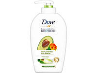 Крем-мыло для рук жидкое 500мл С маслом авокадо и экстрактом календулы ТМ Dove