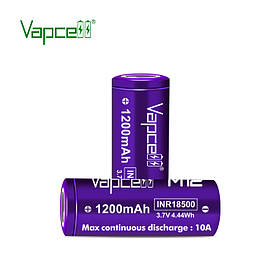 Акумулятор Vapcell M12 18500  1200mAh 10А