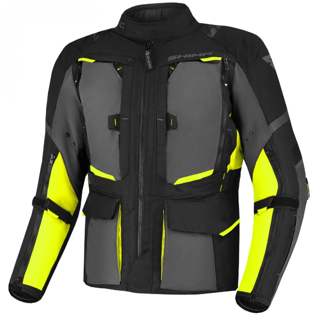 МОТОКУРТКА ТЕКСТИЛЬНА SHIMA HERO 2.0 MEN JKT FLUO