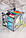 Розвиваюча іграшка Бізікуб Сірий, 30*30 см на 22 елементів Бізіборд, куб що розвиває малюка, фото 8