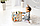 Розвиваюча іграшка Бізікуб, 30*30 см на 20 елементів Бизиборд, розвиваючий куб для малюка, фото 10