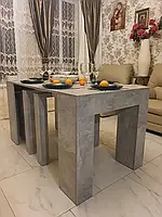 Стіл-трансформер Родос Лайт (2000 мм. - 4400 мм.) індастріал