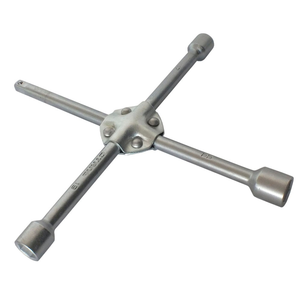 Ключ баллонный крестовый усиленный 14" x 355 мм, D-16 мм СТАЛЬ 48400 ...