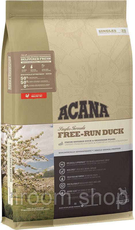 Сухий корм для собак Acana (Акана) Free Run Duck -6кг для усіх порід і вікових груп з качкою