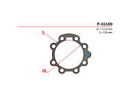 Прокладка ГУР P-03189