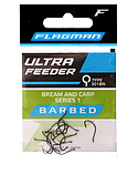 №8 Японські рибальські гачки Flagman Ultra Feeder Bream Carp Series 12 шт, фото 4