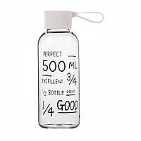 Бутылка для воды My Perfect Bottle, с чехлом, 500 мл