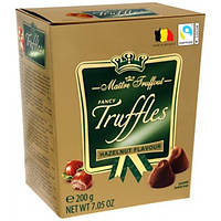 Шоколадні цукерки Maitre Truffout Truffles Hazelnut 200 грам