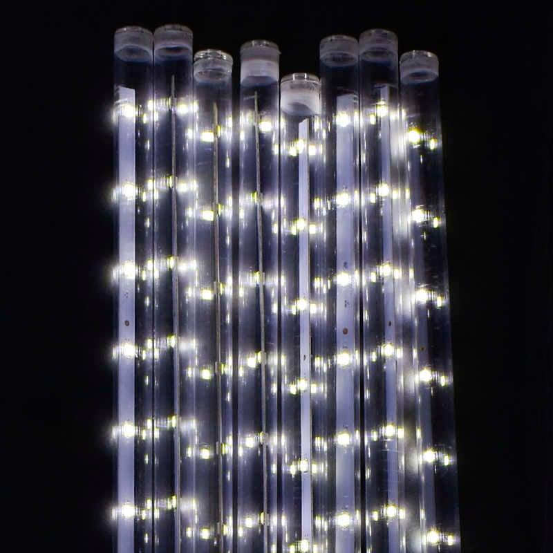 Гірлянда світлодіодна вулична С 31320 "Бурулька" (50) 320 лампочок, довжина проводу 3 метри, 8 плафонів, довжина лампочки 50 см,