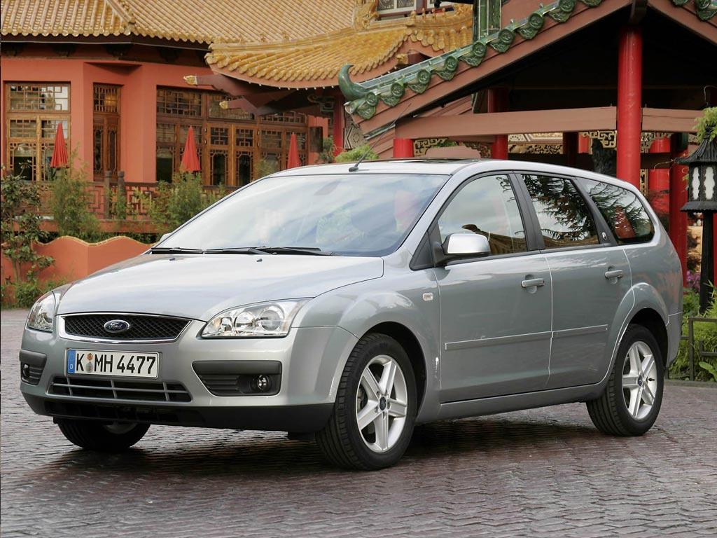 Дефлектори вікон (вітровики) Ford Focus II (універсал) 2004-2010 (HIC)