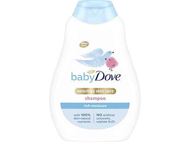 Шампунь для волосся 400мл ДИТЯЧИУ Baby Інтенсивне зволоження ТМ Dove