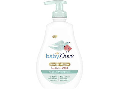 Гель для душу 400мл Baby Зволоження без запаху ТМ Dove