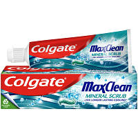 Новинка Зубная паста Colgate Max Clean Gentle Mineral Scrub Бережная очистка 75 мл (8718951327085) !