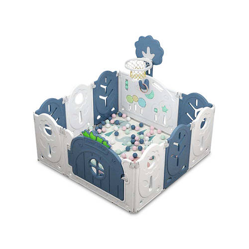 Купити Манеж BabyPlayPen "Магічний ліс" вбудоване баскетбольне кільце ...
