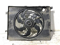 Б/У Вентилятор основного радиатора комплект D460 7 лопастей 2 пина 253804R280 HYUNDAI Sonata YF 09-14