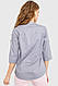 Блуза однотонна, колір світло-сірий, 230R96, фото 4