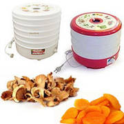 Сушильні апарати для овочів, фруктів, грибів