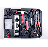 Набір інструментів ключів головок біт викруток 187 ел. Alfa Польща, фото 4