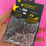 Стрази для дизайну нігтів, мікс срібло різних розмірів, фото 2