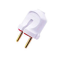 Вилка пряма біла 10а