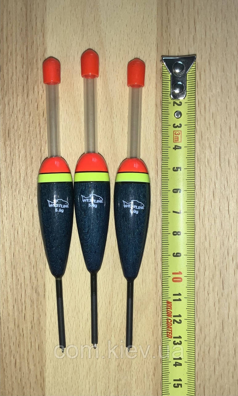 Купить Поплавок рыболовный универсальный Westline 5.0 g под светляк ...