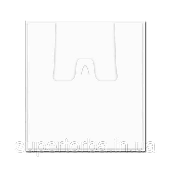 Майка фасувальна поліетиленова розмір 29х49 Біла щільність 18 мкр 250шт./уп., фото 1