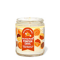 Ароматична свічка Bath&Body Works CARAMEL PUMPKIN SWIRL Scented Candle