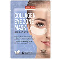 Колагенова маска патчі для повік Purederm Collagen Eye Zone Mask