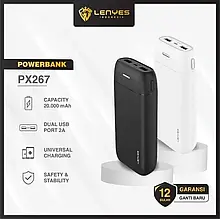 Портативна батарея Power Bank Lenyes PX267 20000mAh