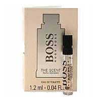 Hugo Boss Boss The Scent Pure Accord Туалетная вода мужская, 1.2 мл (пробник)