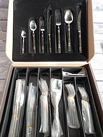 Набір столового приладдя 84 пр. O.M.S. Collection 4120-84 Almendra — MegaLavka