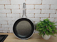 Сковорода (26х4,5см) с антипригарным покрытием OMS Collection 3204-26-1,7л-black - MegaLavka