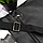 Сумка чоловіча шкіряна Handycover S240 чорна без кишень на блискавці, фото 6