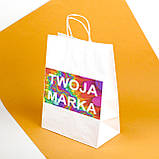 Друк на пакетах 500 шт - Крафт пакети з логотипом, фото 6