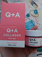 Крем для обличчя з колагеном collagen face cream від бренду q+a