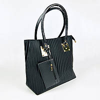 Женская сумка Экокожа 40х30х12 см. 5014 черная