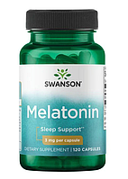 Мелатонин для сна Swanson - Melatonin, 3мг, 120 капсул