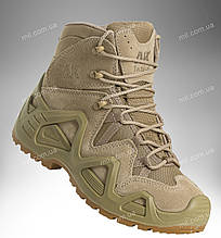 Напівчеревики тактичні демісезонні / тактичне взуття на мембрані AK Tactical GTX Mid (coyote)