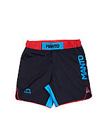 Шорти MANTO fight shorts STRIPE 2.0 black-red