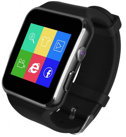Розумний смартгодинник-телефон Smart Watch X6, фото 2