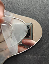 Дзеркальні пластикові наклейки зірки 40 шт місяць 2 шт сатурн Б336, фото 4