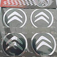 Наклейка на ковпак диска Citroen 60 мм