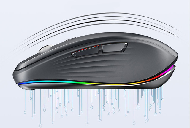 Мышка беспроводная FM FIT-3 USB+Bluetooth с RGB Мышка беспроводная FM FIT-3 USB+Bluetooth с RGB