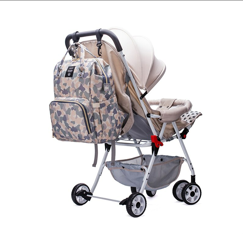 Сумка для мам, уличная сумка для мам и малышей, модная многофункциональная .LIVING TRAVELING SHAR бардо - фото 3 - id-p1776713760